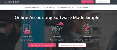 KashFlow accounting service review