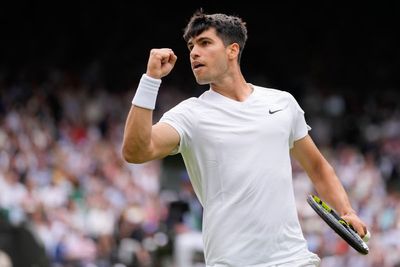 Alcaraz opens Wimbledon with straight-set win, Sabalenka and Azarenka withdraw with injuries