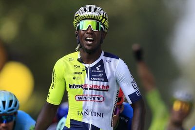 Biniam Girmay makes history as first black African to win a Tour de France stage