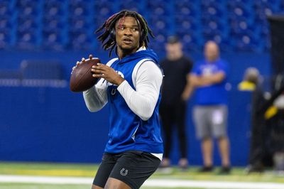 WATCH: Colts’ QB Anthony Richardson going through throwing drills