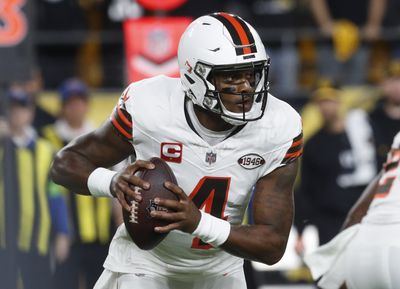 Browns QB Deshaun Watson leads the league in a less-than-flattering passing stat