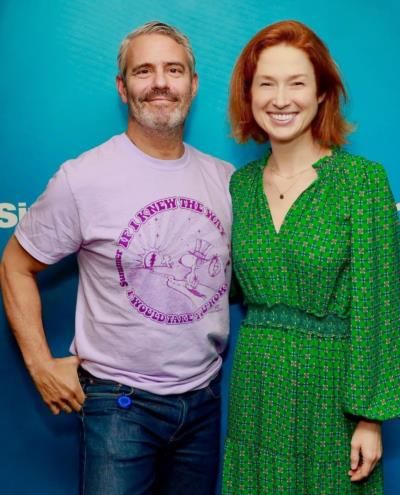 Ellie Kemper And Andy Cohen's Charming Friendship Captured In Photo
