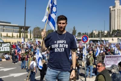 Israeli Ultra-Orthodox Protest Military Service Mandate In Jerusalem Clash