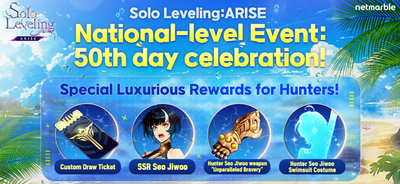 Solo Leveling: ARISE Celebrates Special Anniversary with Limited-Time Events