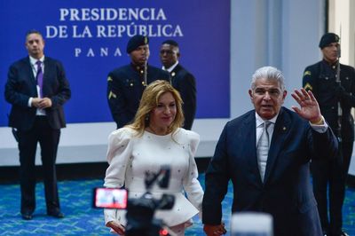 José Raúl Mulino is sworn in as Panama's new president