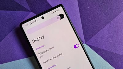 How to adjust display brightness on an Android phone