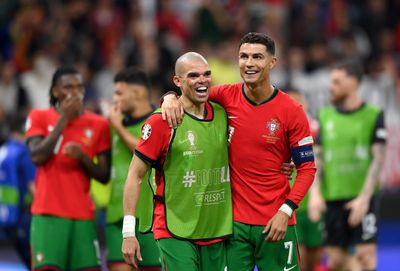 Cristiano Ronaldo was so relieved he redeemed himself during Portugal’s penalty shootout at Euro 2024