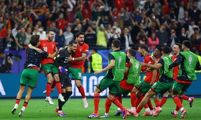 Portugal and Ronaldo save face as Costa’s shootout heroics sink Slovenia