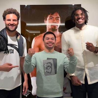 Manny Pacquiao Bonds With NBA Stars In Memorable Moments