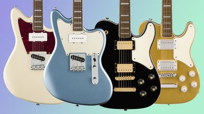“A quintessential mashup of Fender features”: Squier debuts a new Paranormal Telecaster/Jazzmaster hybrid – and revives Fender's mischievous Les Paul-inspired 'Troublemaker' in a new affordable form
