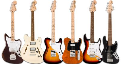 “Legendary design and quintessential tone for today’s aspiring guitar hero”: Squier expands beginner-friendly Affinity Series with lightweight, slimmed-down guitars and basses at affordable prices