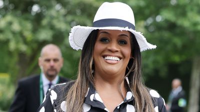 Alison Hammond's playful shirt dress and chic white hat at Wimbledon have us sold on oversized polka dots