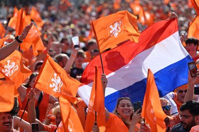 Watch as Dutch fans march in Munich ahead of Euro 2024 last-16 match against Romania