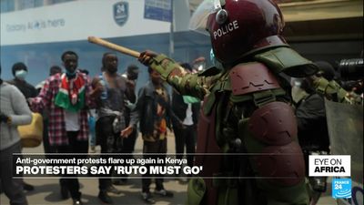 Anti-government protests flare up again in Kenya