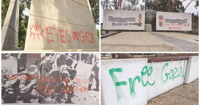 Greens oppose motion condemning War Memorial graffiti