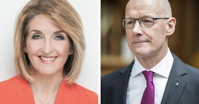 John Swinney clashes with BBC's Kaye Adams over 'constant interruptions'