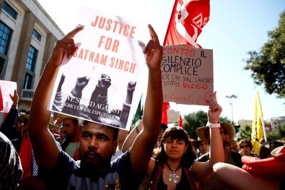 Landowner arrested after Indian worker bled to death in case that has shocked Italy