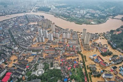 240,000 People Evacuated In China Rainstorms