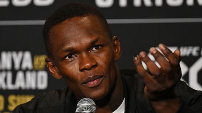 UFC star Adesanya ticked off by 'real African' jibe
