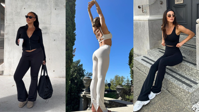 13 Pairs Of Women’s Flared Leggings To Add To Your Pilates, Yoga Or Hot Girl Walk Rotation