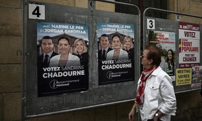 Hundreds of France election candidates withdraw amid pressure over tactical approach to stopping far right – as it happened