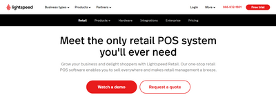 Lightspeed POS review: Pros & Cons, Features, Ratings, Pricing and more