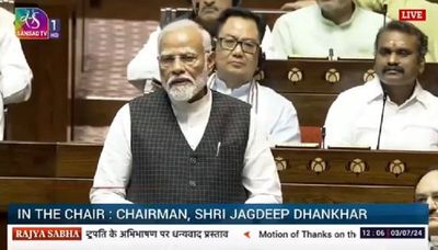 Rajya Sabha: Oppn stages walkout during PM's reply; Dhankhar says 'they outraged Constitution'