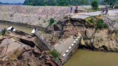 Bihar: Another bridge collapses in Siwan; Seventh in 15 days