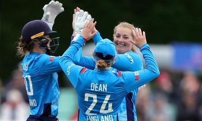 England beat New Zealand by five wickets: third women’s cricket ODI – as it happened