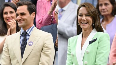 Roger Federer broke royal protocol with Kate Middleton at Wimbledon years after her kind gesture did the same