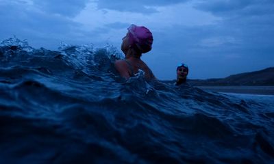 After our first cold water swim our teeth chatter and hands ache – and I imagine the spirit of Mum not far away