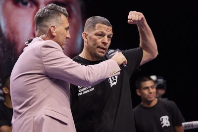 Photos: Nate Diaz vs. Jorge Masvidal open workouts for boxing match