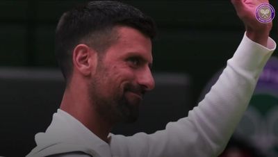 Wimbledon: Carlos Alcaraz cruises past Aleksandar Vukic in second round to keep title defence on track at SW19