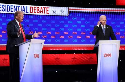 Trump Leads Biden In Poll Following Debate