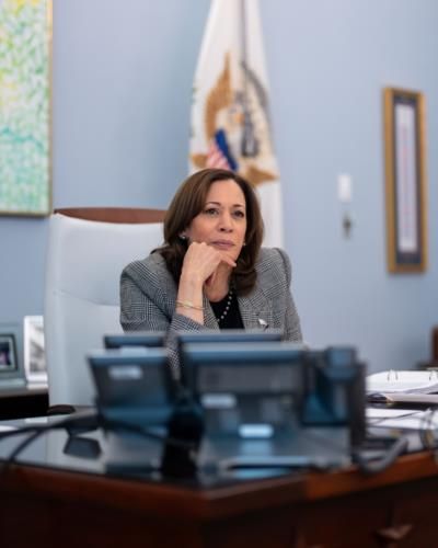 Vice President Harris Firmly Supports President Biden Amid Speculation