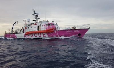 Banksy-funded migrant rescue boat detained in Italy after saving 37 people