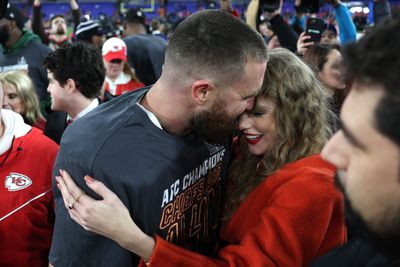 Travis Kelce’s ‘Do not drop the baby’ quote about Taylor Swift became a hilarious meme