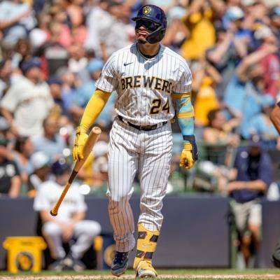 William Contreras Showcasing His Skills On The Baseball Field