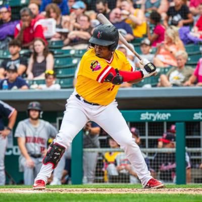 Domingo Leyba Showcasing Skills On The Baseball Field