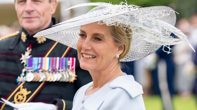 Duchess Sophie upholds her own royal fashion tradition with dusty blue Garden Party outfit and her maxi dress is divine