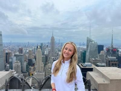 Nelly Korda Embraces Serenity: A Rooftop Moment In NYC