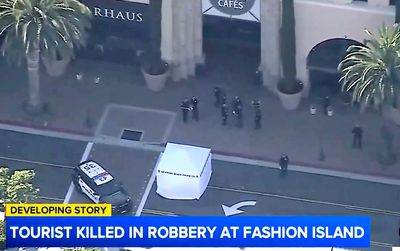 New Zealand tourist killed in robbery attempt at Southern California mall