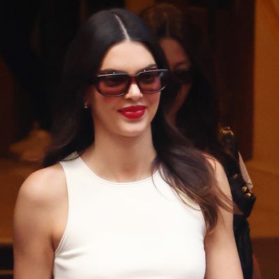 Kendall Jenner Copy and Pastes Her Dinner Outfit From The Row's Runway, With Two Minimalist Twists