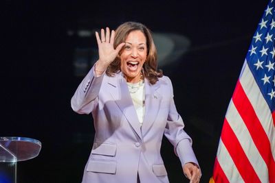 Harris trends in meme and bet markets