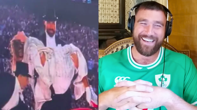 Travis Kelce Revealed How He Convinced Taylor Swift To Let Him Perform In The Eras Tour