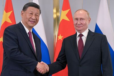 Leaders of Russia, China attend summit of regional security grouping