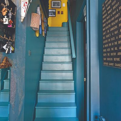 How to paint a staircase – a step-by-step guide to giving your steps a colourful update