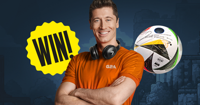 WIN a signed Robert Lewandowski Euro 2024 matchball