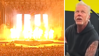 35 years later, James Hetfield is still amazed by Metallica’s pyro before playing One