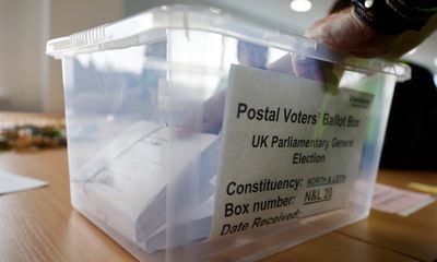 Change postal voting laws to ease pressure on system, say UK election organisers